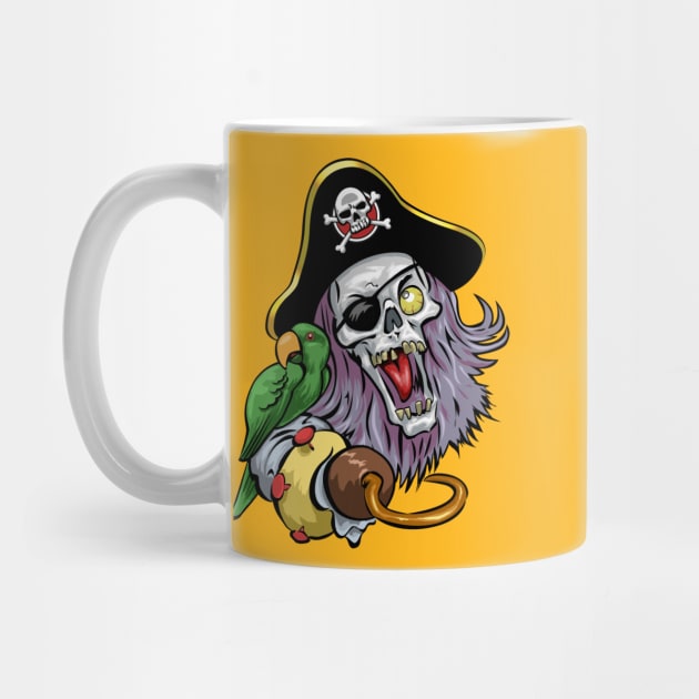 Zombie Pirate Captain by KillerRabbit